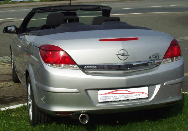 Sportendschalldämpfer Opel Astra H TwinTop
