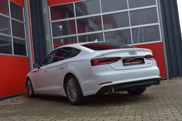 76mm Duplex-Sportendschalldämpfer Audi A5 B9 (F5/B8) Sportback