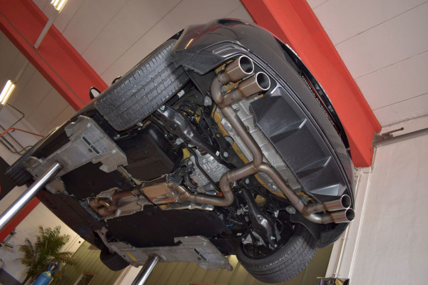 76mm Duplex-Anlage mit Klappensteuerung Audi TTS 8S Quattro