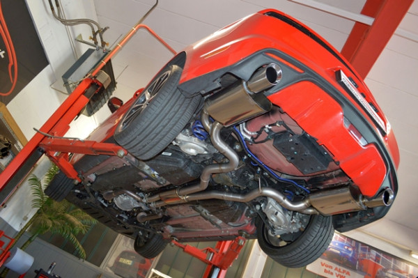 76mm Duplex-Anlage mit Klappensteuerung Ford Mustang Coupe