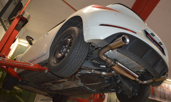 Duplex Sportendschalldämpfer VW Beetle 5C und Cabrio inkl. Dune