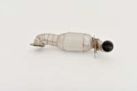 Vorschau: 70mm Downpipe mit Sport-Kat. Edelstahl Vorschau: 70mm Downpipe mit Sport-Kat. Edelstahl