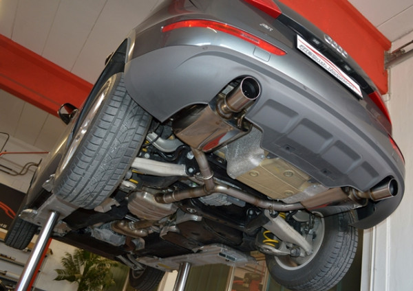 76mm Duplex-Sportendschalldämpfer Audi Q5 8R Quattro