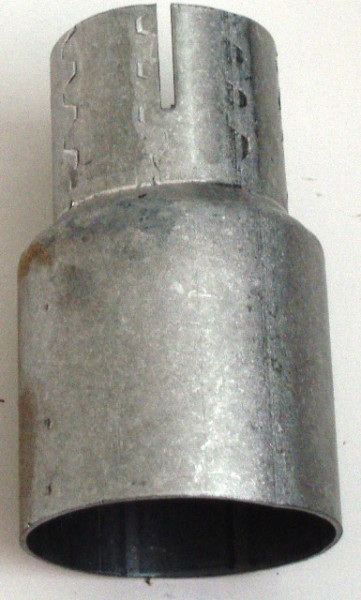 Reduziermuffe 63.5 - 42mm aluminierter Stahl