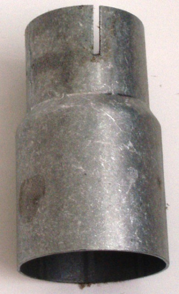 Reduziermuffe 63.5 - 50mm aluminierter Stahl